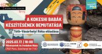A kokeshi babák készítésének bemutatása - előadás